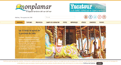 Desktop Screenshot of monplamar.com