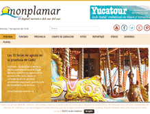 Tablet Screenshot of monplamar.com